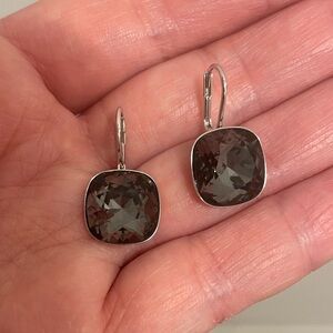 Real Swarovski crystal earrings 🌟